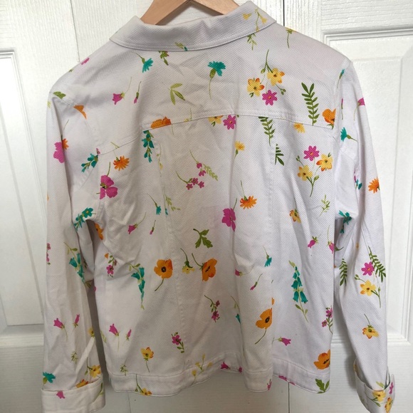 Vintage flower jacket - Picture 2 of 2